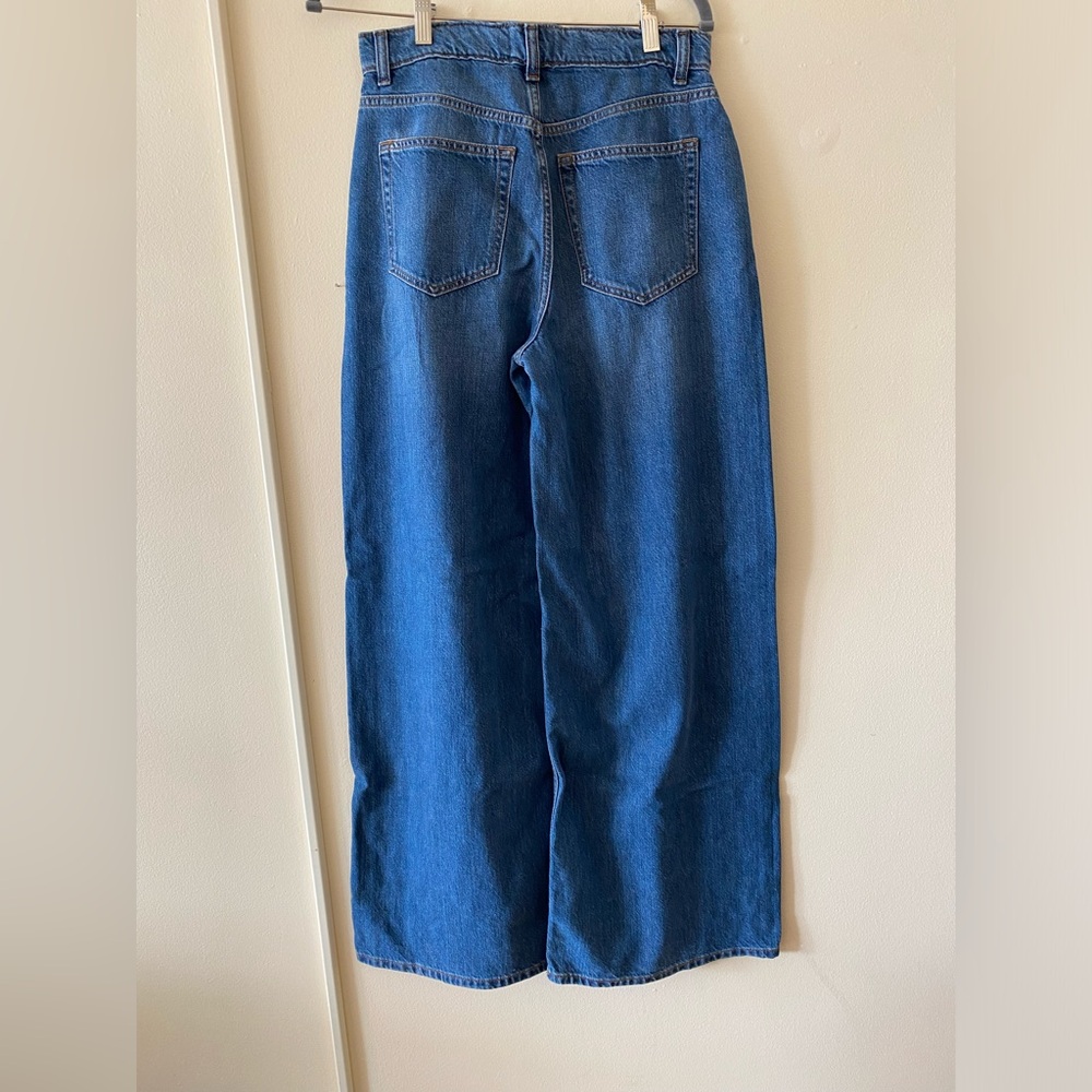 Reformation Rui Lived-in Wide Leg Baggy Jeans - Picture 2 of 4